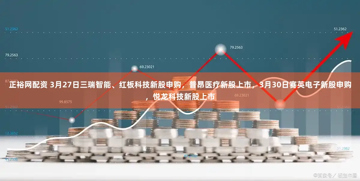 正裕网配资 3月27日三瑞智能、红板科技新股申购，普昂医疗新股上市，3月30日赛英电子新股申购，悦龙科技新股上市